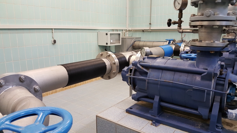 WEHA installation in a larger water system