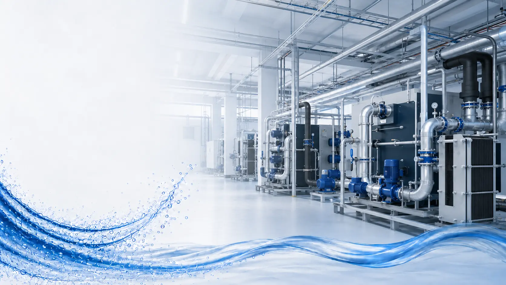 Industrial cooling towers and circulating water systems