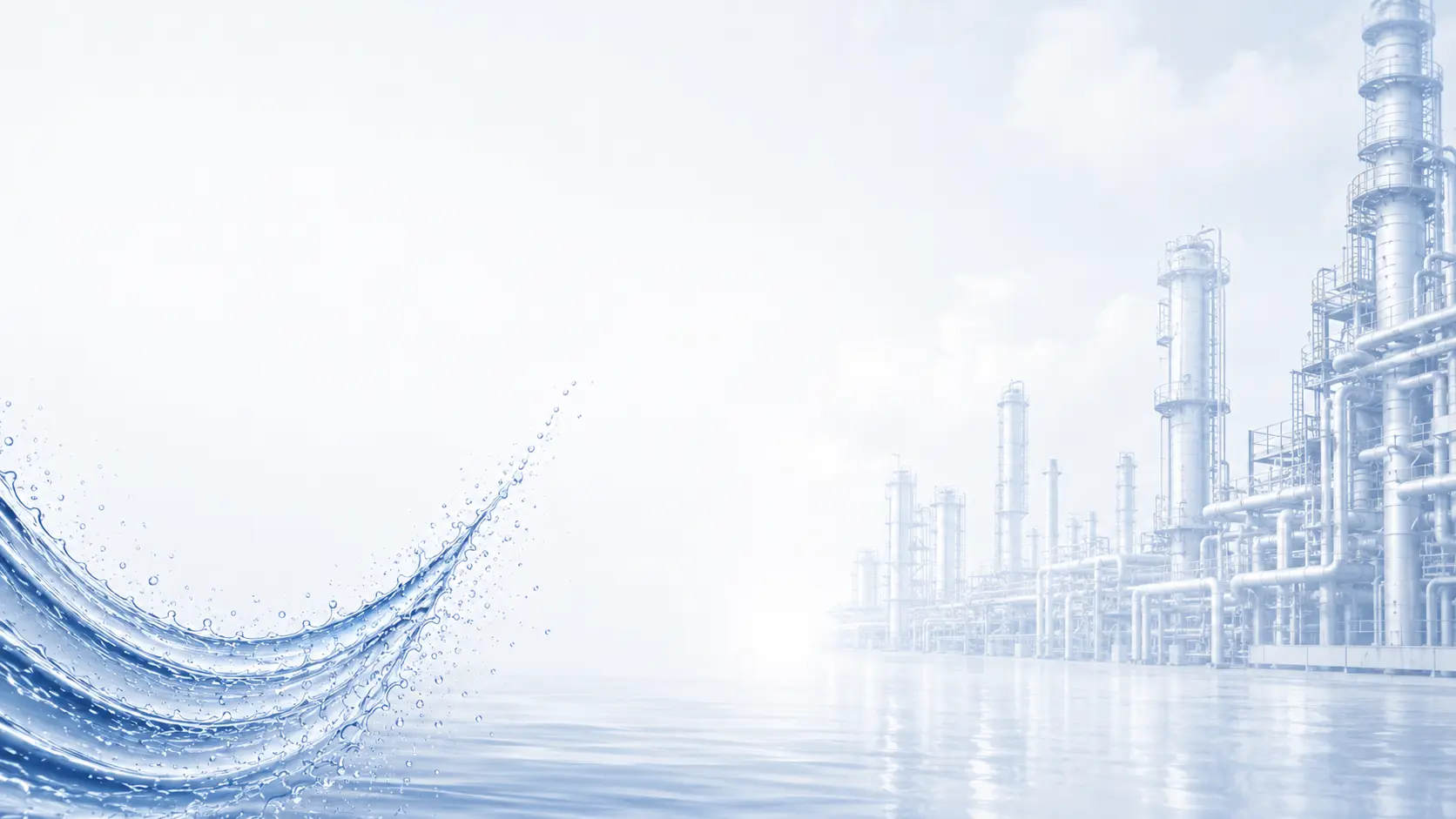 Industrial equipment, water movement and technical documentation