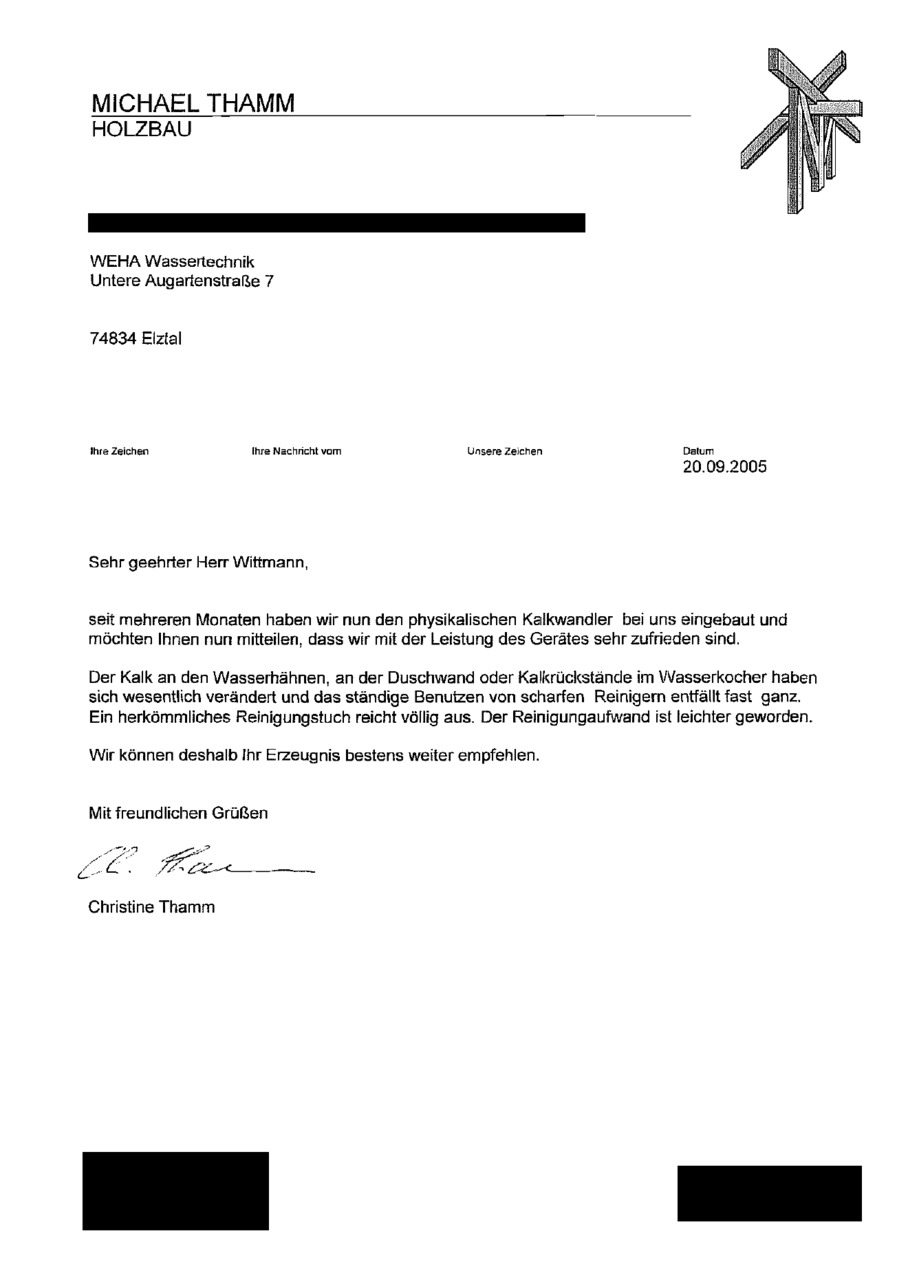 Building-services customer reference from 2005